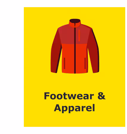 Footwear & Apparel.