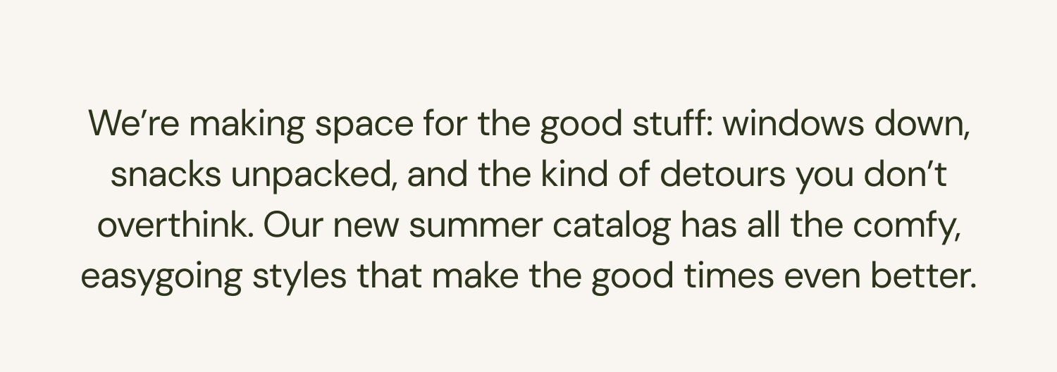Shop The Summer Catalog