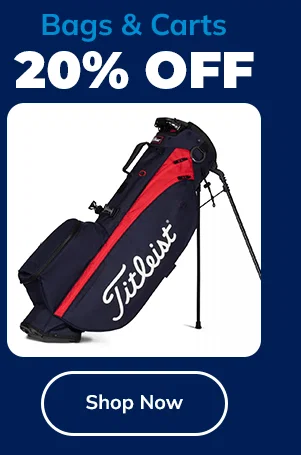 20% OFF BAGS / CARTS - Shop NOW!