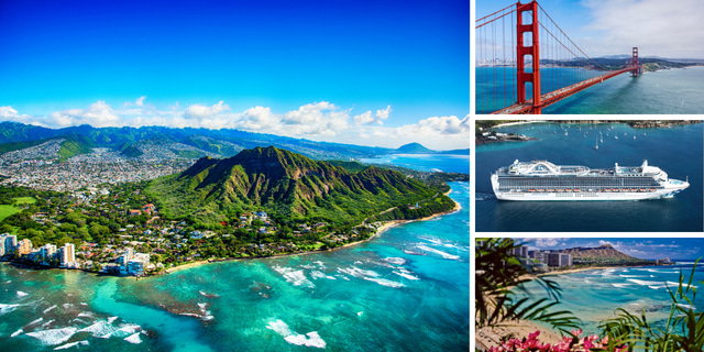 Hawaiian Islands Cruise with San Francisco Stay