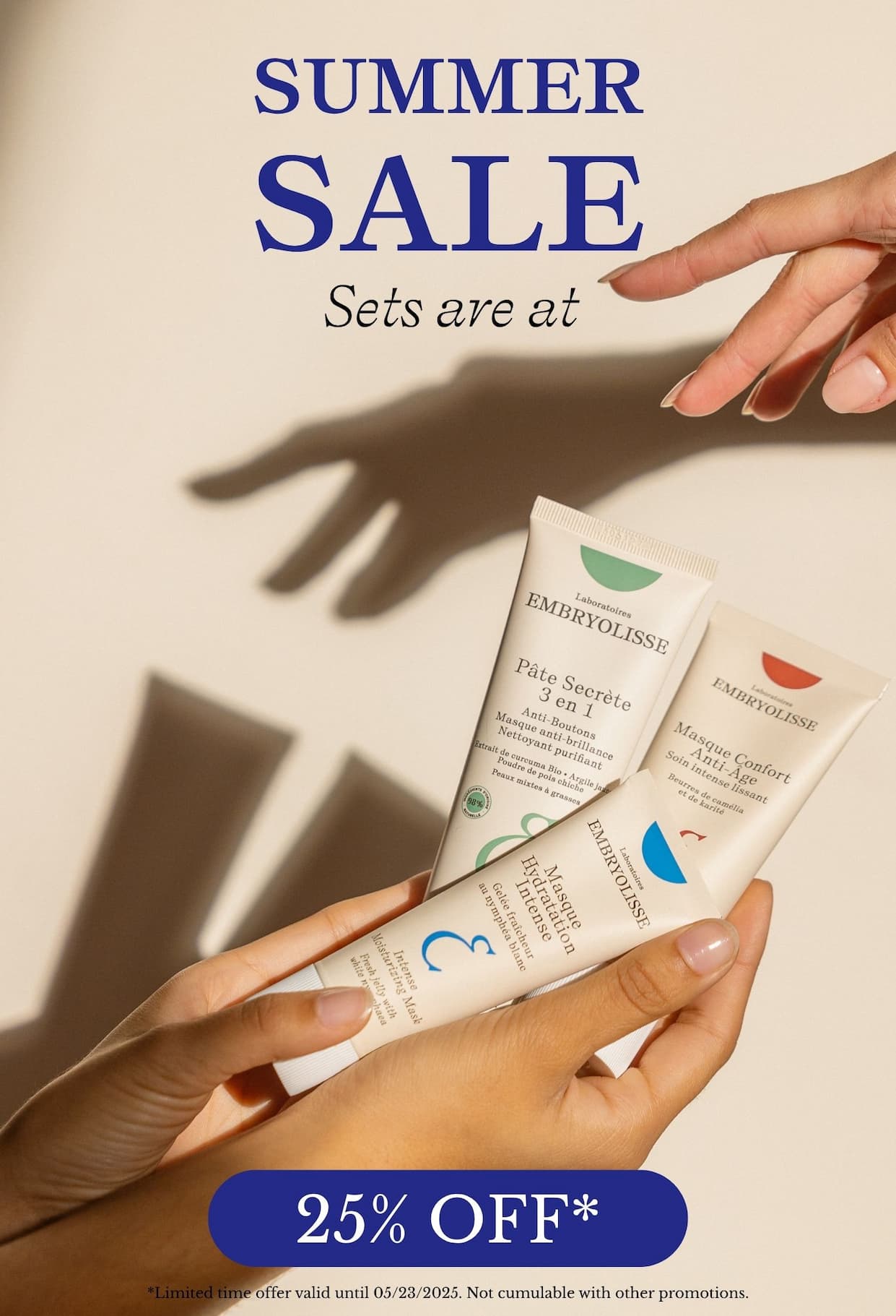25% off Exlusive Sets, no code needed