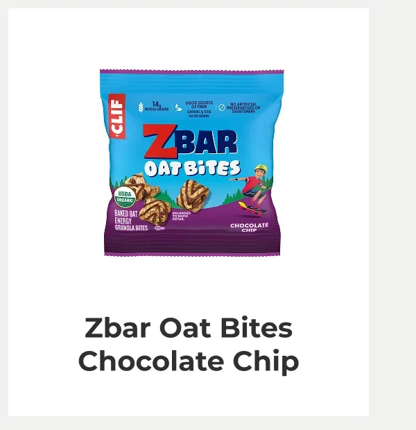 Zbar Oat Bites Chocolate Chip