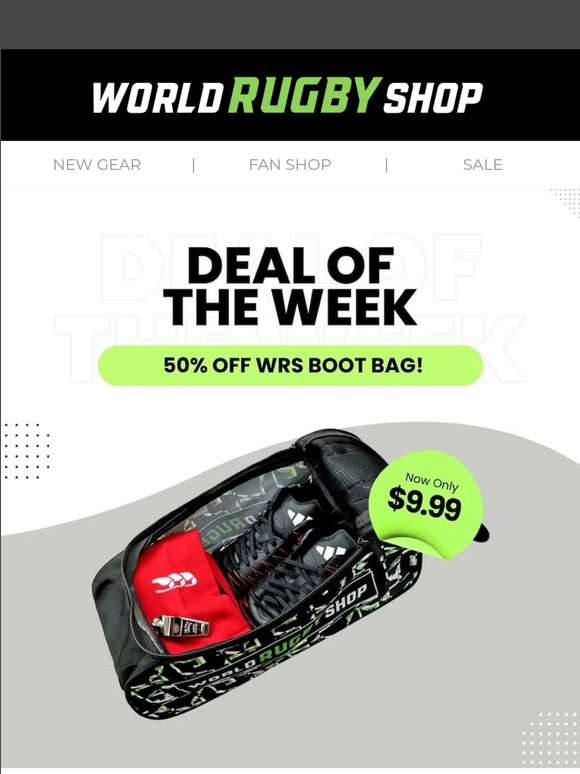 New Boots + $9.99 Boot Bag Inside!