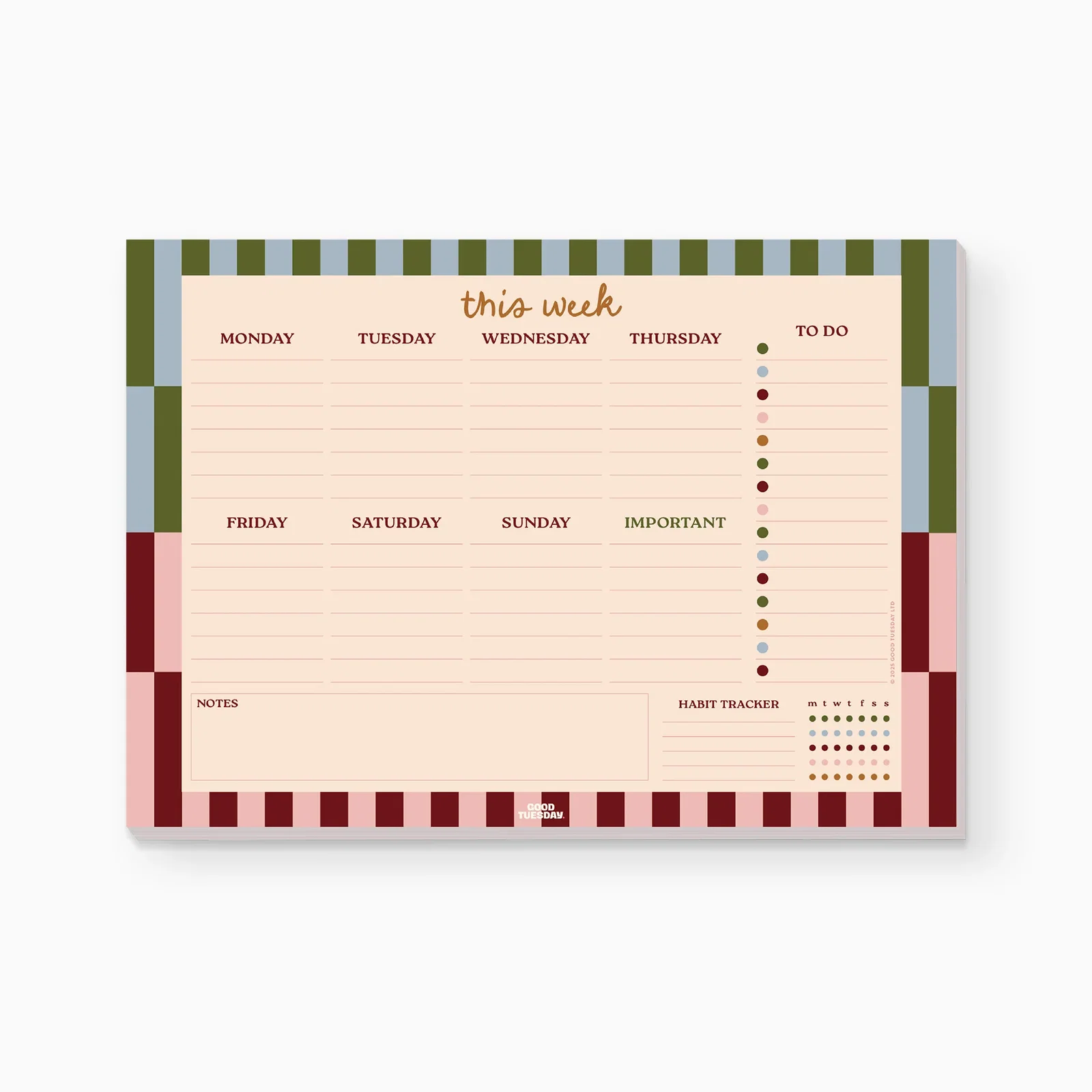 Image of Boho Nouveau Weekly Planner