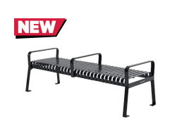 Save Steel Slatted Outdoor Benches Now
