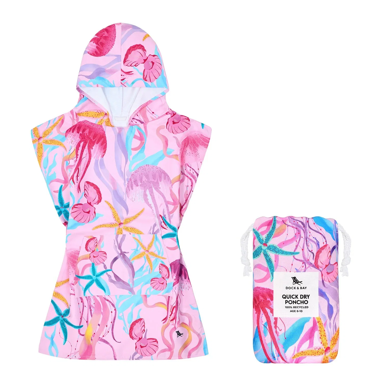Image of Dock & Bay Poncho - Kids - Ready for this Jelly