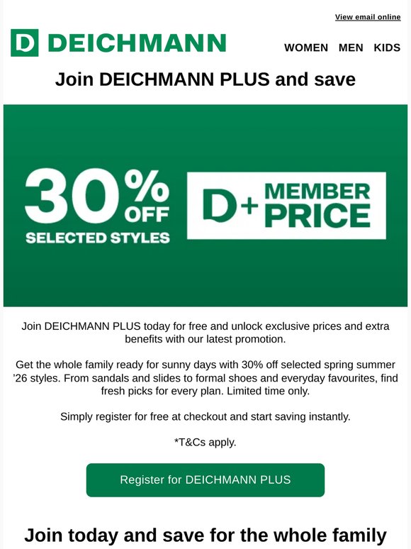 30% off selected styles just launched