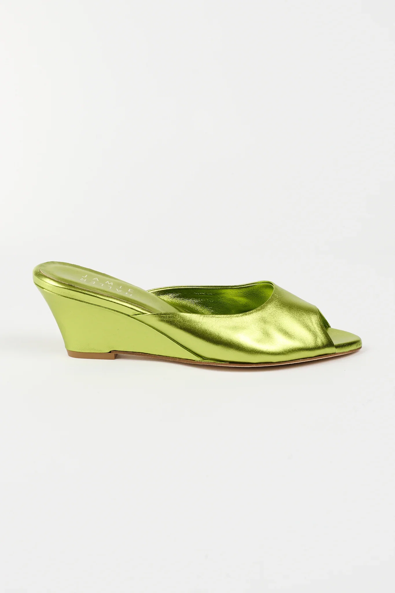 Image of The Kit Slide in Lime Metallic