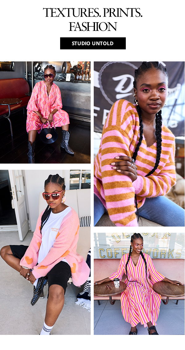 Textures, prints, fashion. Studio Untold.
