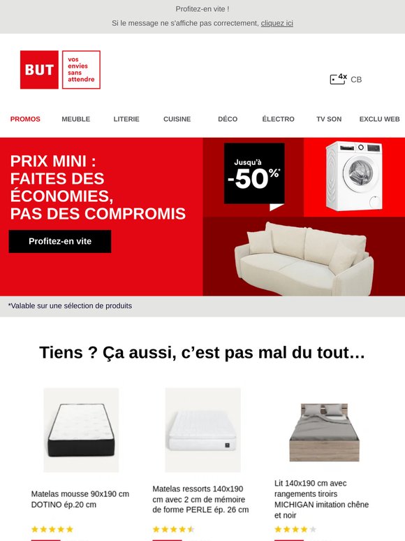 🔥 Des promos qui partent vite, — !