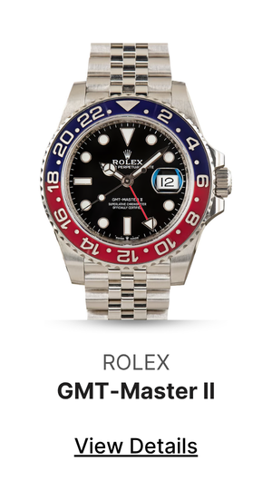 Used Rolex GMT-Master II ref 126710BLRO Jubilee Bracelet Pepsi