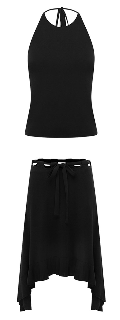 Carrie top and skirt