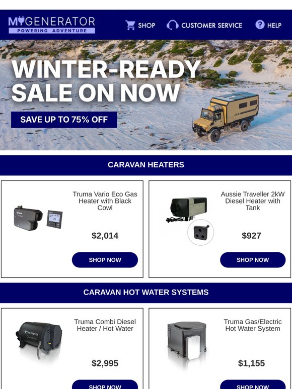 ❄️ Winter ready sale is here - don’t miss out!