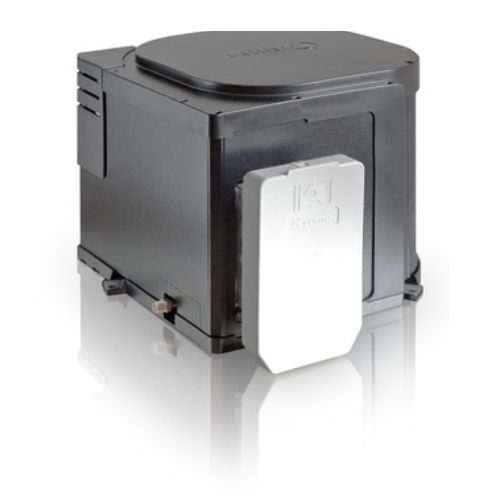 Truma UltraRapid gas/electric hot water system with Cream Cowl & Cover