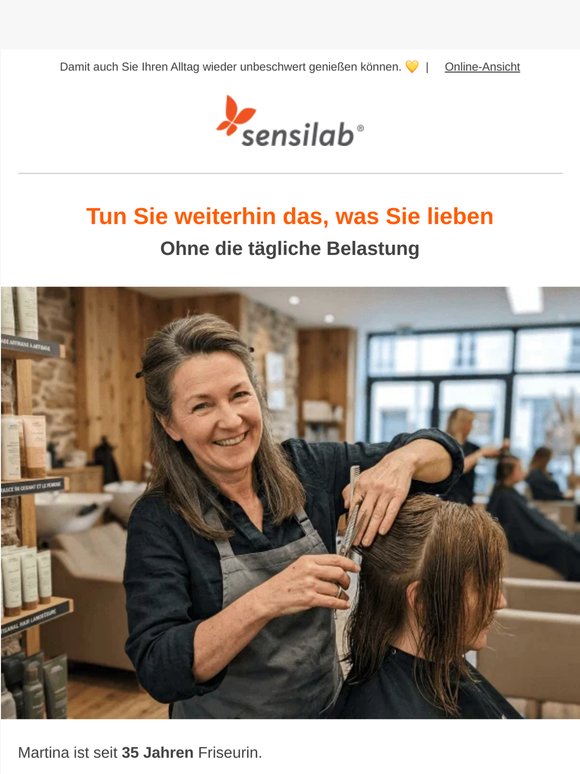 Martina: „Endlich bin ich wieder schmerzfrei."