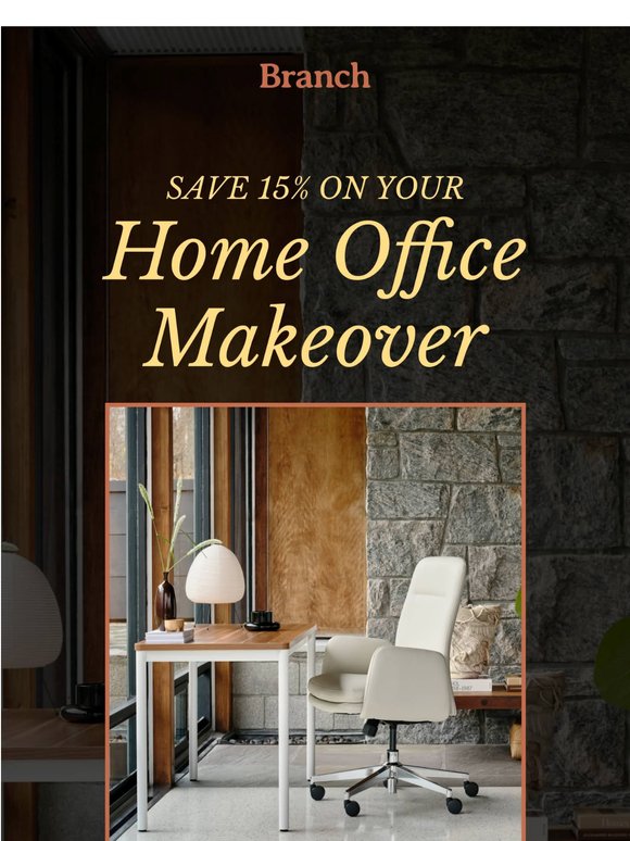 15% Off Your Home Office Makeover