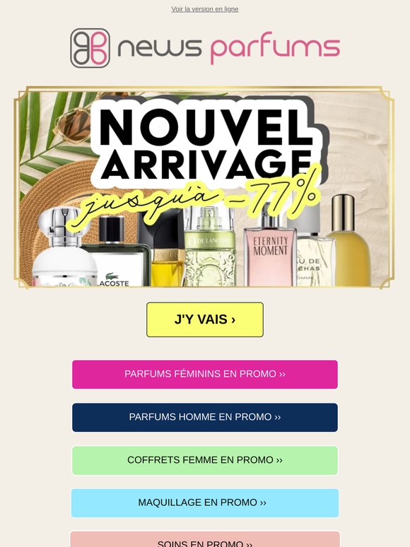 🚨 Nouvel Arrivage : Jusqu’à -77% sur ces Parfums que tout le Monde s'arrache !