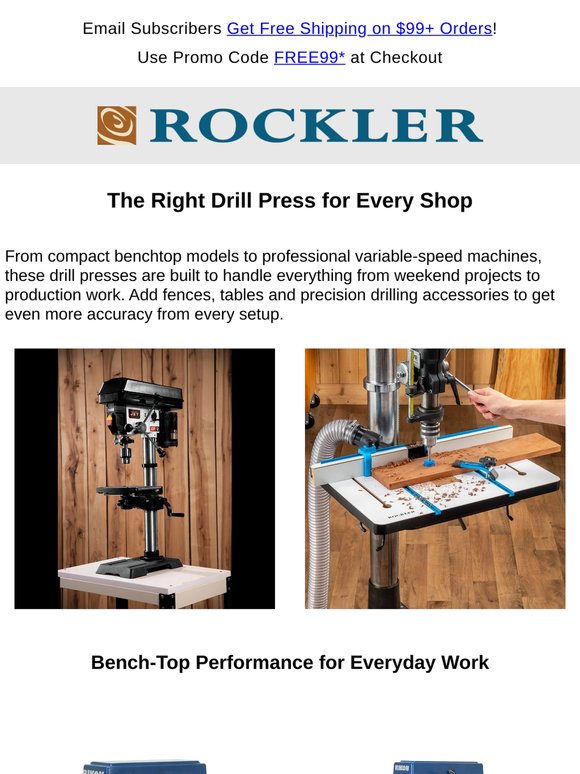 Drill Press Precision in One Place