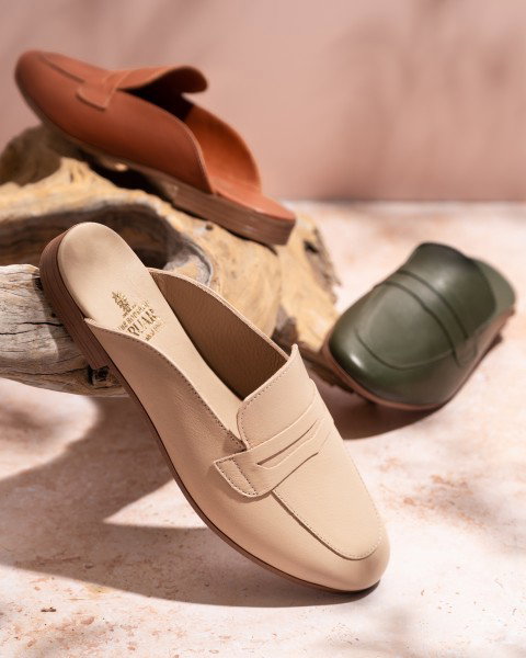 Ladies House Of Bruar Leather Snaffle Slip On