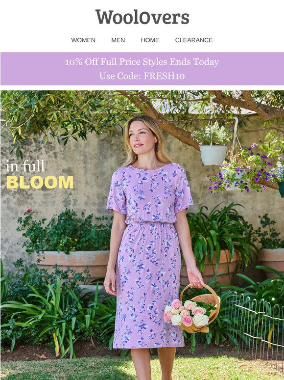 10% Off New Season Ends Today