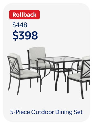 5-Piece Outdoor Dining Set