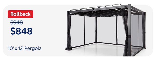 10' x 12' Pergola