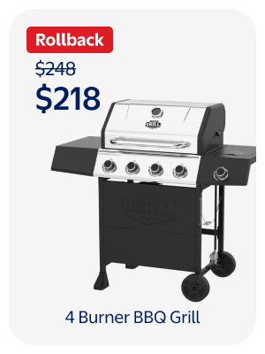 4 Burner BBQ Grill