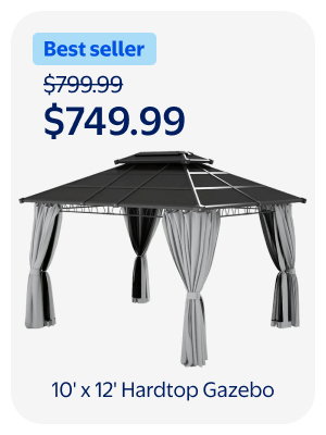 10' x 12' Hardtop Gazebo