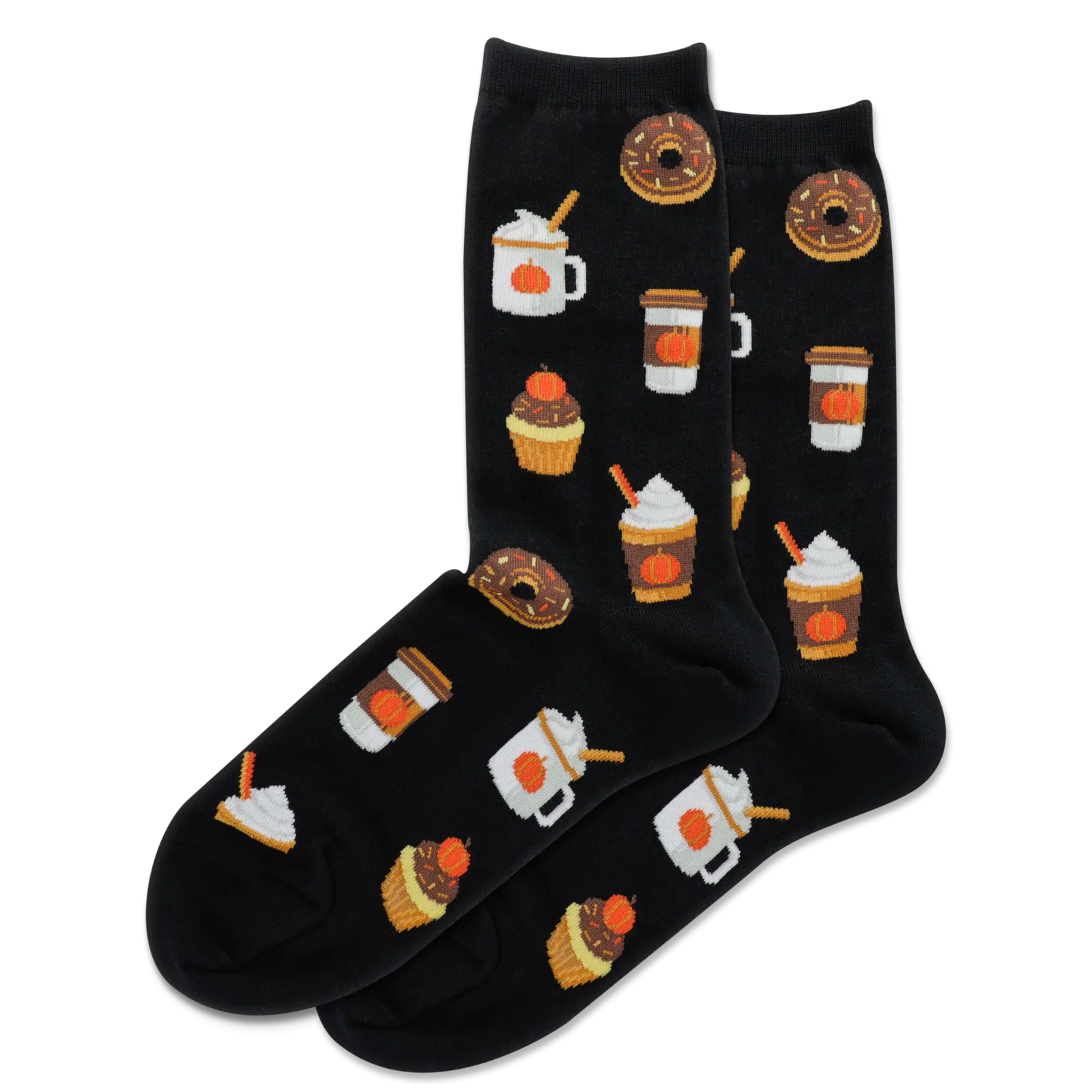 Image of HOTSOX Women's Pumpkin Spice Crew Socks