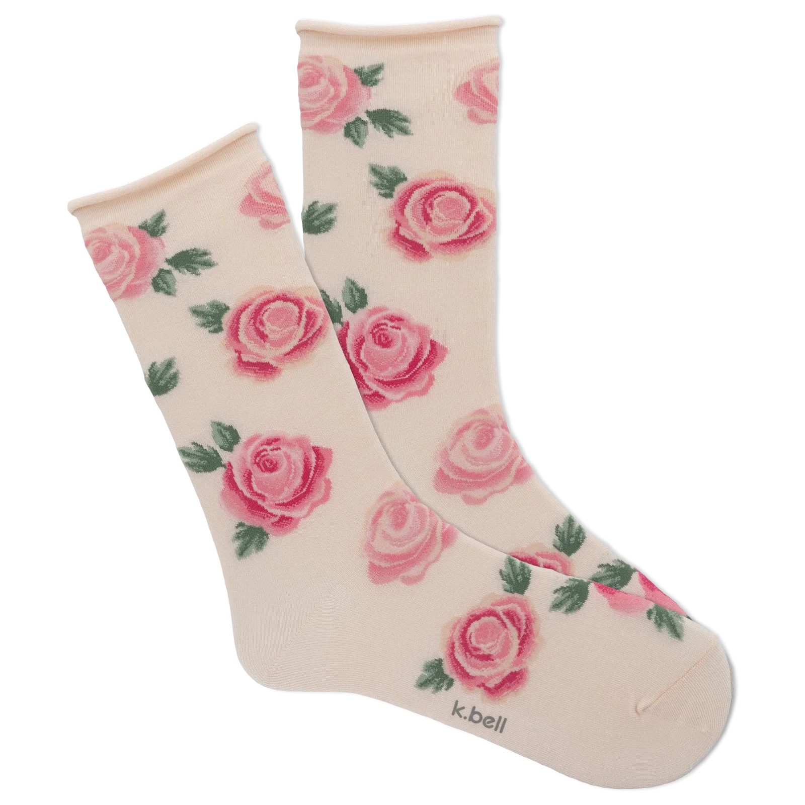Image of K.Bell Women's Rose Blooms Modal Roll Top