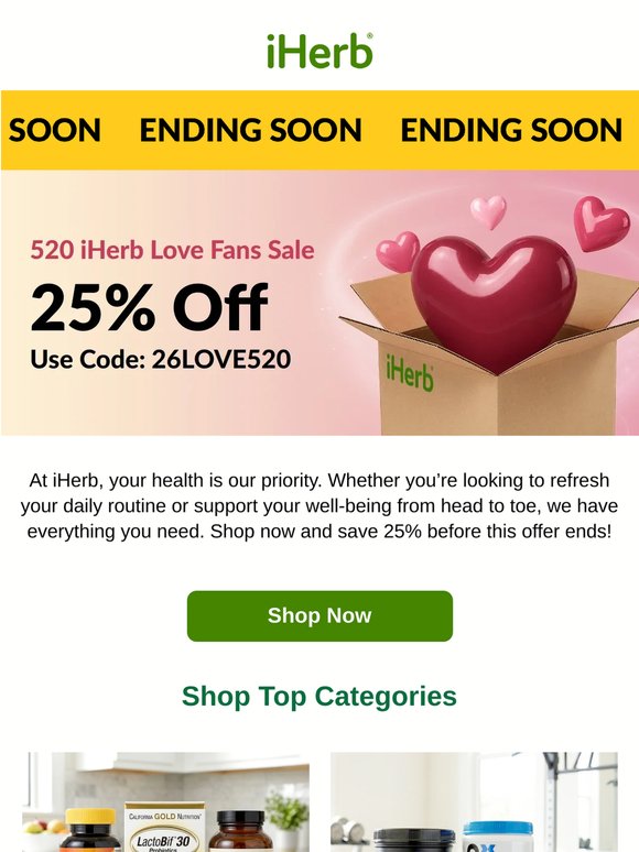 ♥️ Final Chance to Save 25%