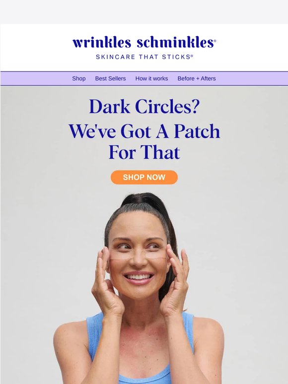 Dark circles, meet your match