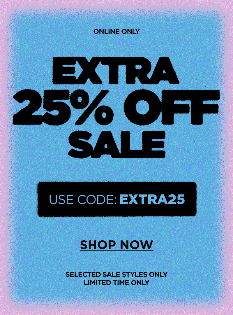 Extra 25% Off Sale