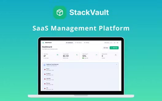 StackVault – SaaS Management Platform | Lifetime Access