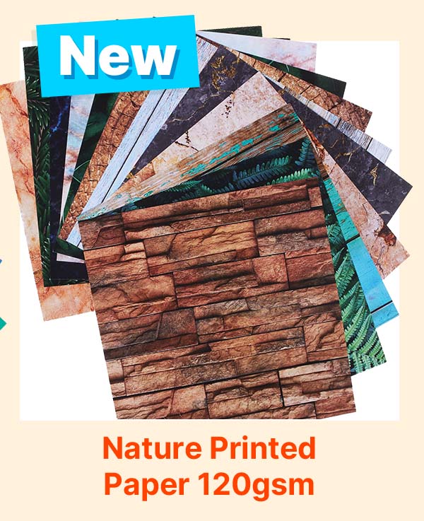 Nature Printed Paper 120gsm