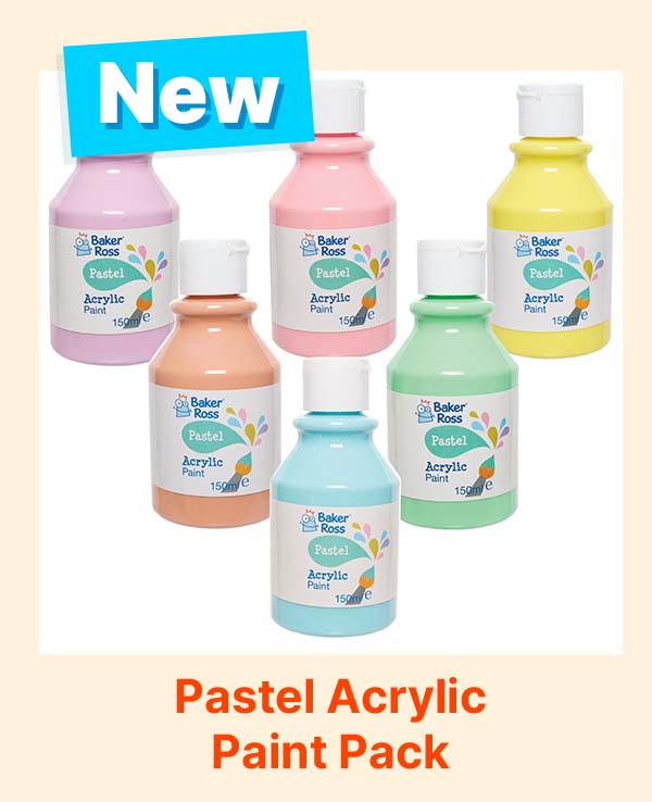 Pastel Acrylic Paints Pack 150ml