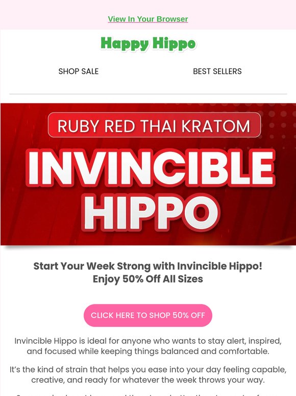 Start Your Week Strong with Ruby Red Thai Kratom 💥