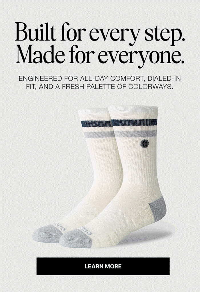 Built for every step. Made for everyone.