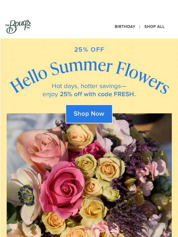 👋 Hello Summer Flowers