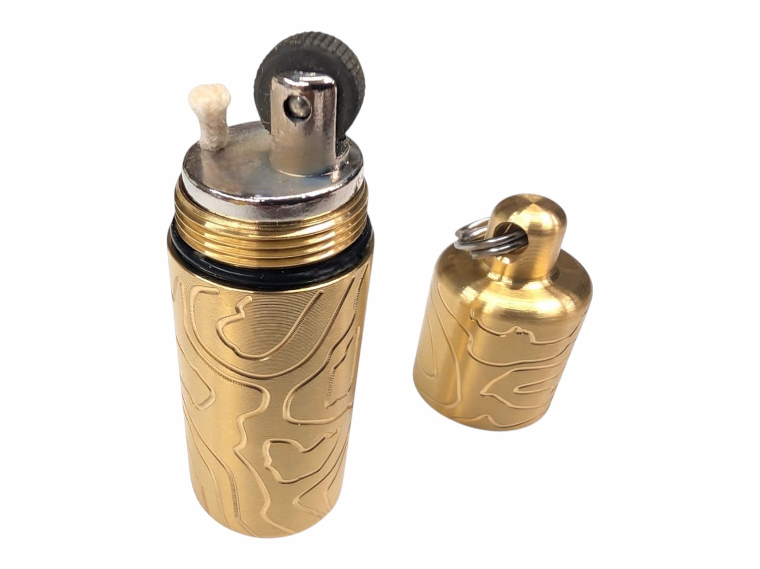 Brass XL Peanut Lighter Gen 4 Topo by Maratac