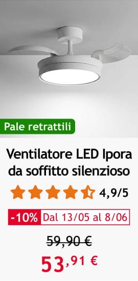 Ventilatore LED 53,91 €