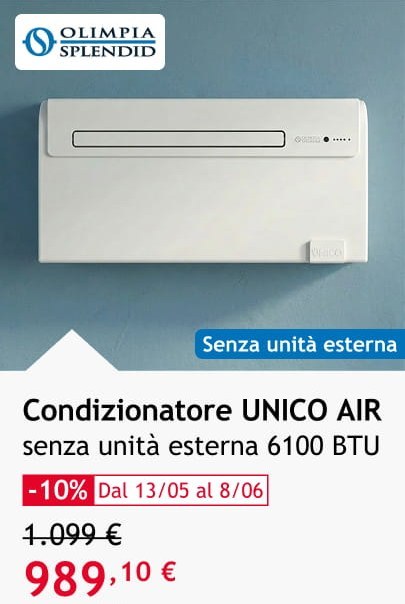 Condizionatore UNICO 989,10 €