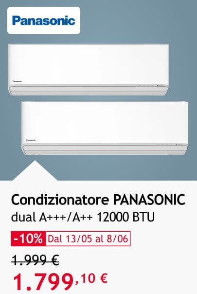 Condizionatore PANASONIC 1799,10 €