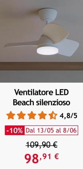 Ventilatore LED 98,91 €