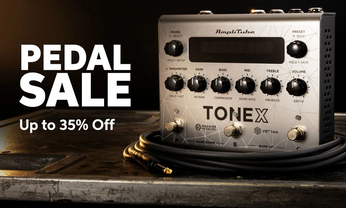 Pedal Sale: Save Up to 35% for a Limited Time