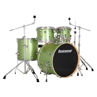 Ludwig Element Evolution 5-piece Drum Set with Hardware - Mint