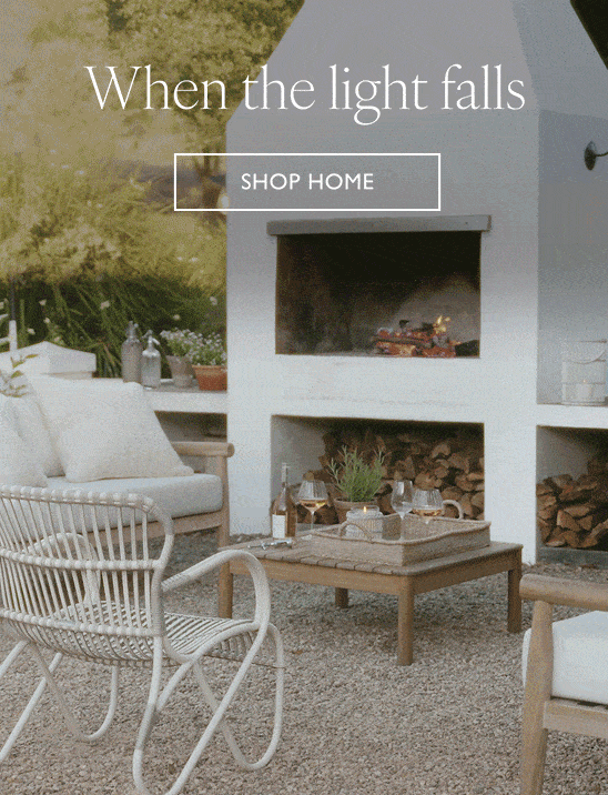 When the light falls SHOP home
