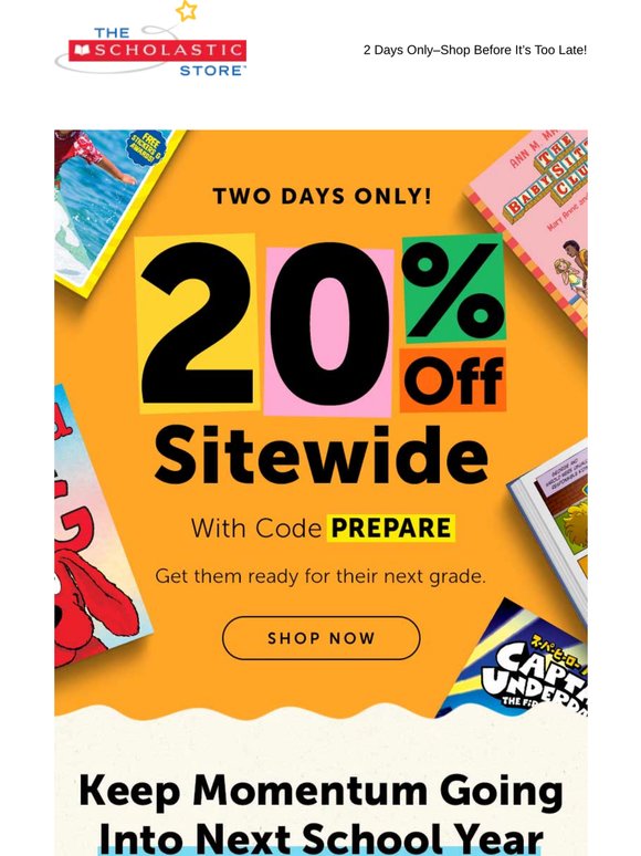 20% Off: Sitewide Summer Sale ☀️