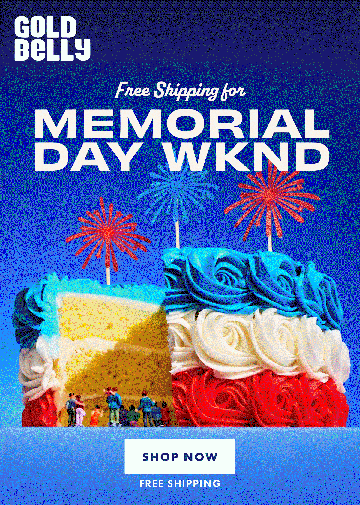Free Shipping for Memorial Day