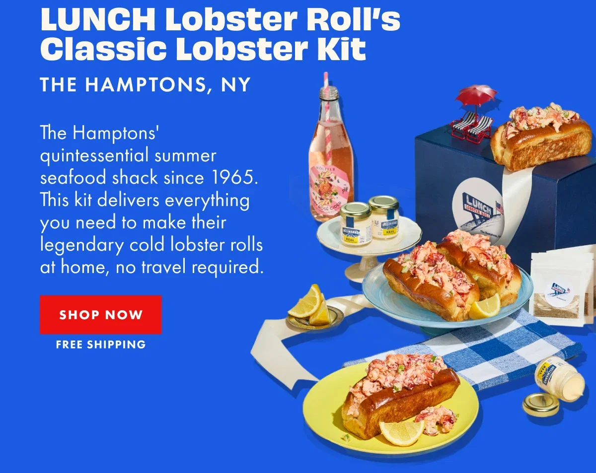 LUNCH Lobster Roll Kit